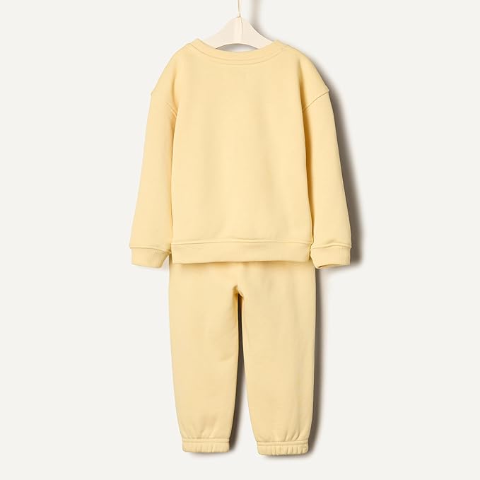 Amazon Essentials x Sofia Grainge Toddlers and Baby Boys' Sweatshirt and Sweatpant Set