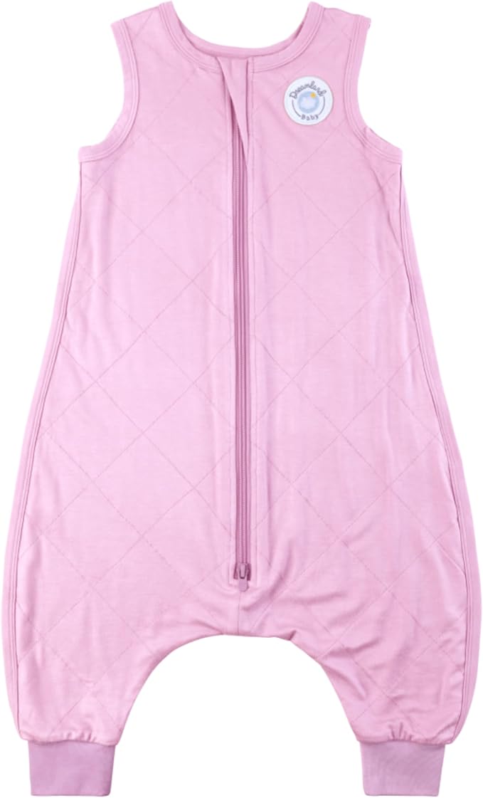 Dreamland Baby Toddler Sleep Sack with Feet, 1.0 TOG Temperature Rating - Ultra Soft Viscose Wearable, Breathable