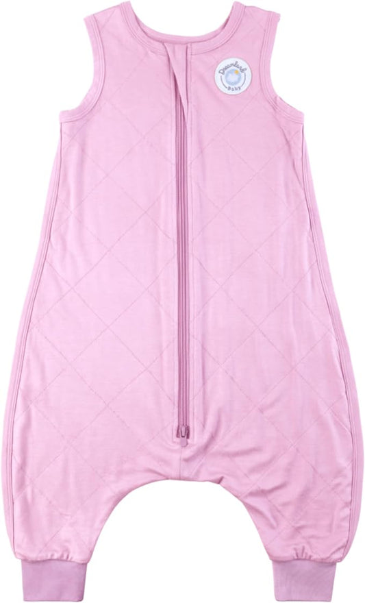 Dreamland Baby Toddler Sleep Sack with Feet, 1.0 TOG Temperature Rating - Ultra Soft Viscose Wearable, Breathable