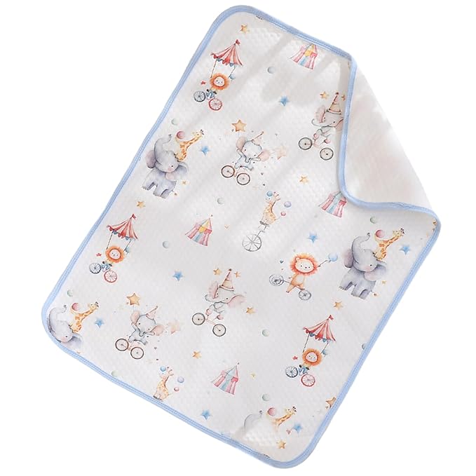 Crib Mattress Pad – Waterproof Changing Pad Cover | Soft Breathable Bassinet Protector, Pee Proof Sheet for Bedwetting Prevention, Overnight Infant Sleep Comfort, Potty Training Aid for Baby Nursery