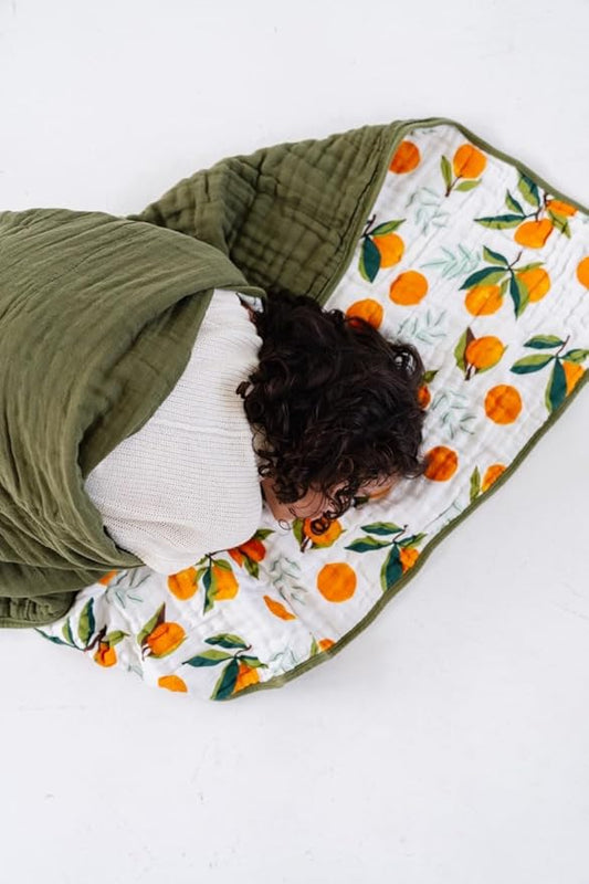 CLEMENTINE KIDS Twin Muslin Throw Blanket