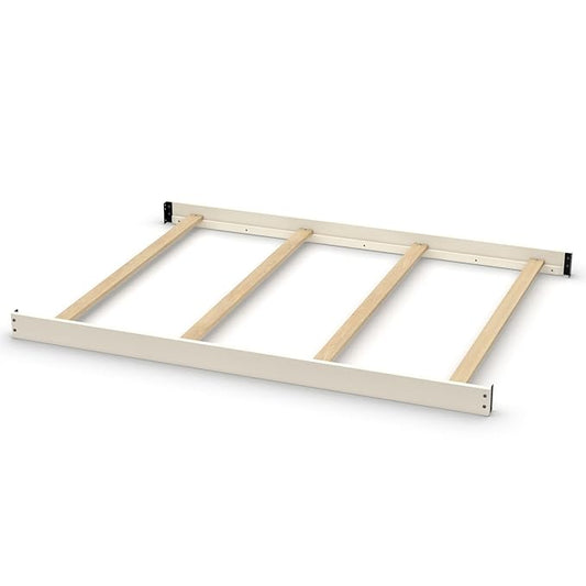 Full-Size Conversion Kit Bed Rails for Baby Cache Convertible Cribs - Solid Wood Rail - Toddler and Adult Bed Rail for Full-Size Beds - Essential Nursery & Baby Furniture (Glazed White)