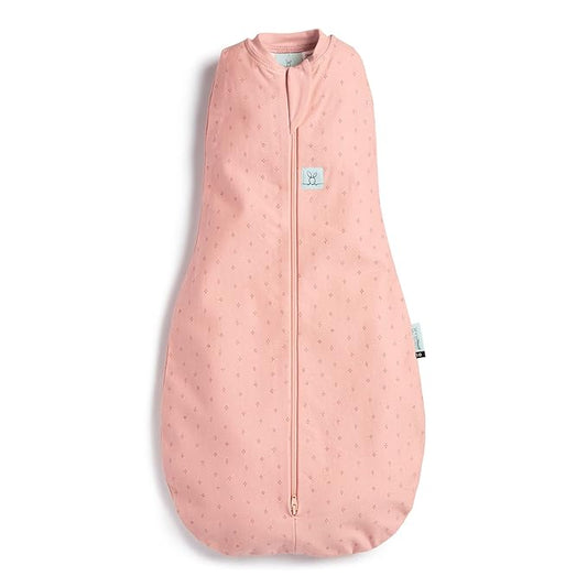 ergoPouch Cocoon Swaddle Sack 0.2 TOG - Baby Sleep Sack, Gentle Snug Fit Helps Calm Startle Reflex, Ideal for Arms In/Out Sleeping, Soft Breathable Fabric for Better Sleep (3-6 Months, Berries)