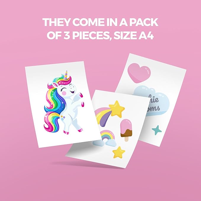 EGD Custom Unicorn Door Decal with Name | Door Decals for Bedroom or Nursery | Personalized Vinyl Wall Decal for Kids Room | Cute Magic Theme Wall Stickers for Girls (G. Unicorn)