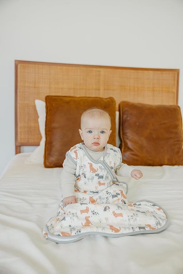 Copper Pearl Sleep Sack: Warm and Cozy Baby Bag in a Variety of Trendy Designs, Safe Alternative to Blankets, Sleeveless Baby Sleep Sack Swaddle Sizes Newborn to 24 Months - Rufus