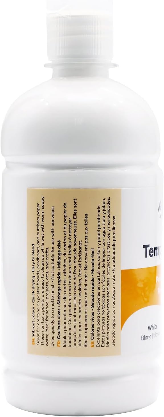 Mont Marte Tempera Paint Set 6pc x 500ml
