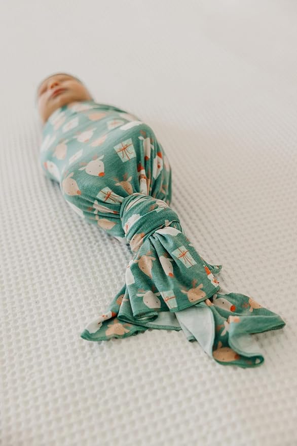 Copper Pearl Baby Swaddle Blanket - Premium Knit Baby Blanket, Large Soft Stretchy Receiving Blankets for Baby Boy and Girl, Swaddles for Newborn, Infant, and Toddler (Prancer)