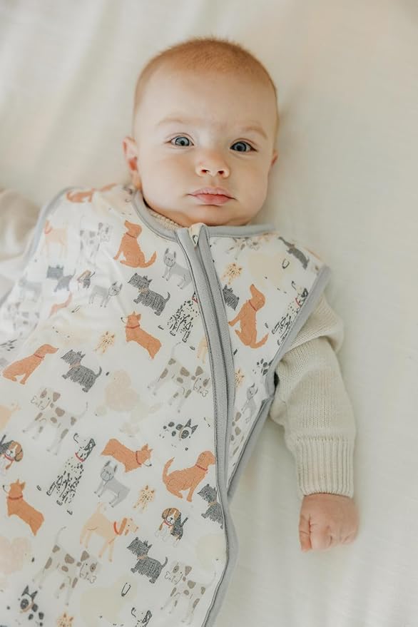 Copper Pearl Sleep Sack: Warm and Cozy Baby Bag in a Variety of Trendy Designs, Safe Alternative to Blankets, Sleeveless Baby Sleep Sack Swaddle Sizes Newborn to 24 Months - Rufus