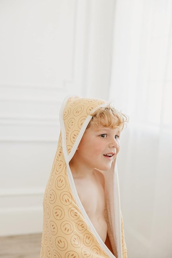 Copper Pearl Hooded Bath Towels Premium Knit/Terry Cloth Baby Towels with Hood, Pockets, and Cool Designs - Great to Gift and Make Bath Time Fun - Baby Bath Towel, Vance