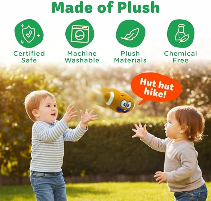 Move2Play, Hilariously Interactive Toy with Music & Sound Effects for Boy & Girl | Ball for Toddler & Baby | 6, 12, 18+ Months | 1, 2, 3+ Year Old