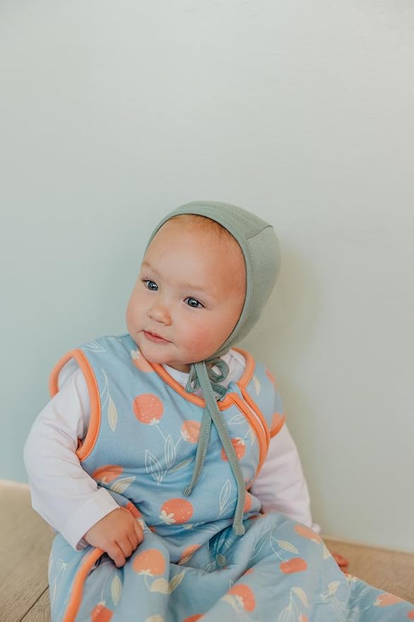 Copper Pearl Sleep Sack: Warm and Cozy Baby Bag in a Variety of Trendy Designs, Safe Alternative to Blankets, Sleeveless Baby Sleep Sack Swaddle Sizes Newborn to 24 Months - Clementine