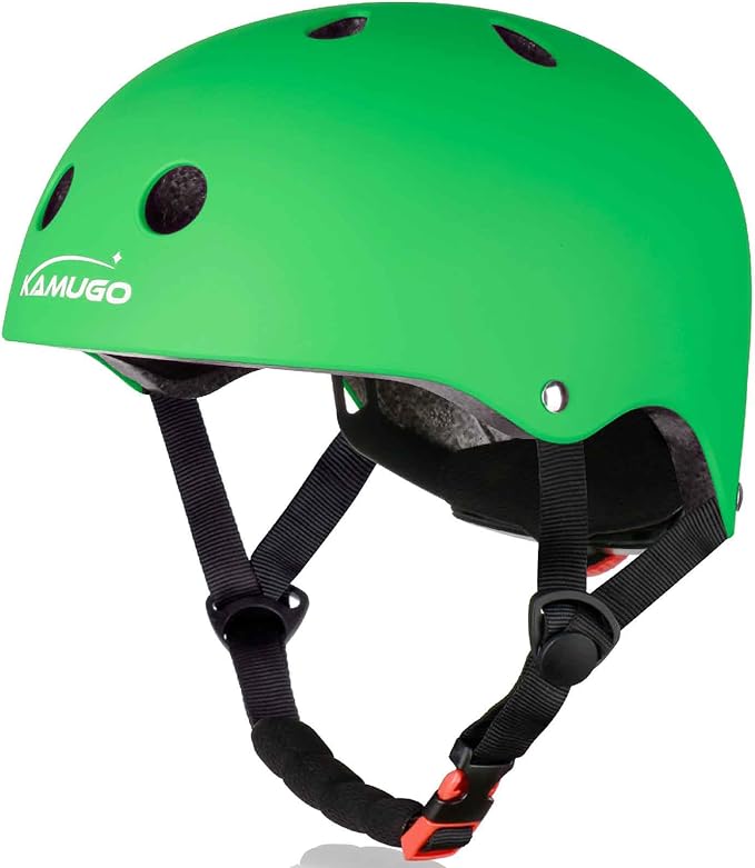 KAMUGO Kids Adjustable Helmet, Suitable for Toddler Kids Ages 2-14 Boys Girls, Multi-Sport Safety Cycling Skating Scooter Helmet