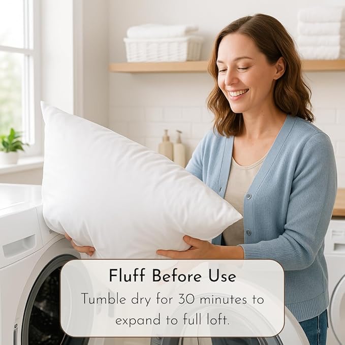 Little Sleepy Head Pillows Queen Size Set of 2, Best Pillows for Sleeping with Adjustable Loft and Hypoallergenic Down-Like Fill, Hotel Quality Comfort, Soft or Firm Support - Set of 2, 20x30