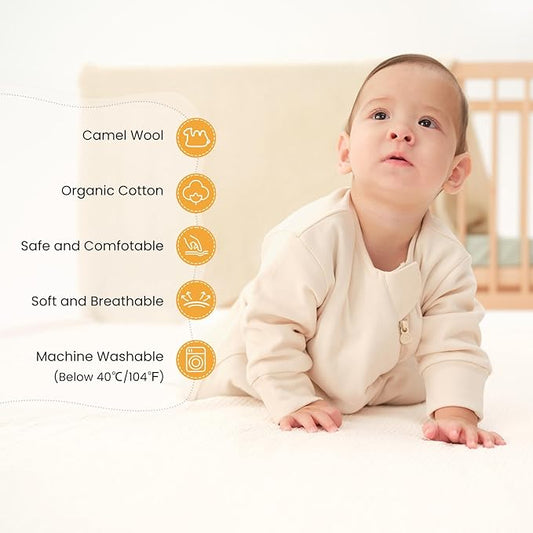 Unisex Sleeping Bag for Babies and Toddlers 3.5 Tog Sleep Sack, Baby Sleep Sack, One piece with sleeves, Gifts for Baby