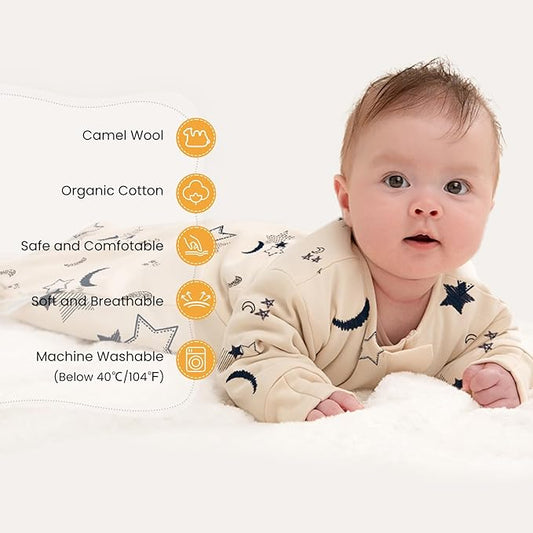 Unisex Sleeping Bag for Babies and Toddlers 3.5 Tog Sleep Sack, Baby Sleep Sack, One piece with sleeves, Gifts for Baby