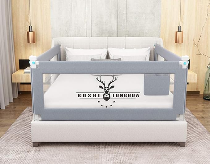 Lsbod Bed Rail for Toddlers,Baby Bed Rail Guard for Kids,Safety Side Bedrail for Twin,Double,Full,Queen,King Size Bed(1side 79" Lx27 H)