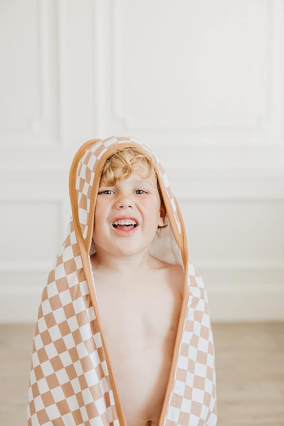 Copper Pearl Hooded Bath Towels Premium Knit/Terry Cloth Baby Towels with Hood, Pockets, and Cool Designs - Great to Gift and Make Bath Time Fun - Baby Bath Towel, Rad