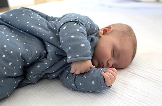 GUNAMUNA Unisex Long-Sleeve Sleep Sack, Wearable Sleep Bag for Toddlers and Babies, Soft Rayon, 2.6 TOG