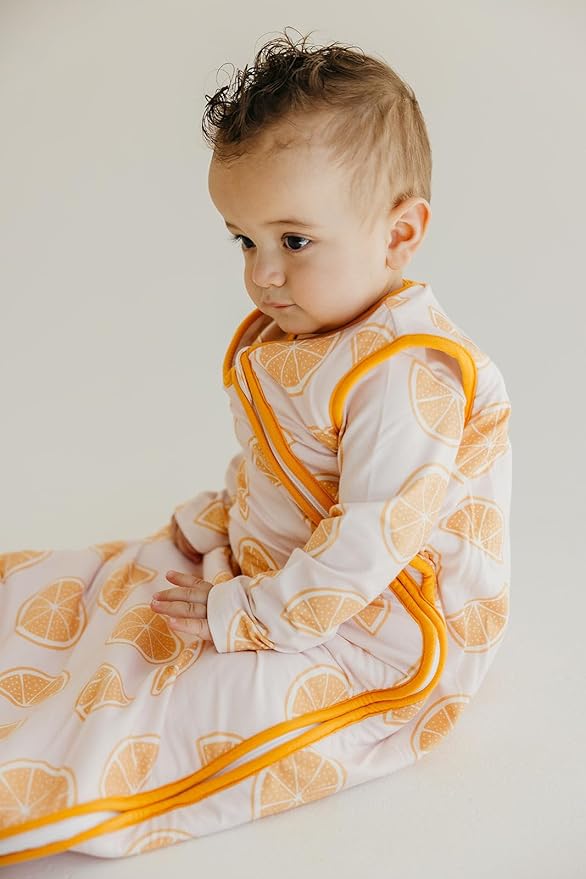 Copper Pearl Sleep Sack: Warm and Cozy Baby Bag in a Variety of Trendy Designs, Safe Alternative to Blankets, Sleeveless Baby Sleep Sack Swaddle Sizes Newborn to 24 Months - Cutie