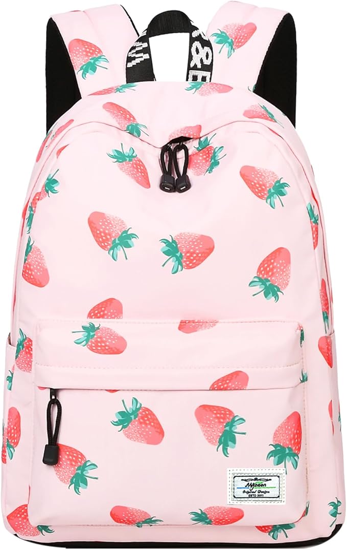 mygreen Kids Backpack, Kawaii Girls Backpack for School