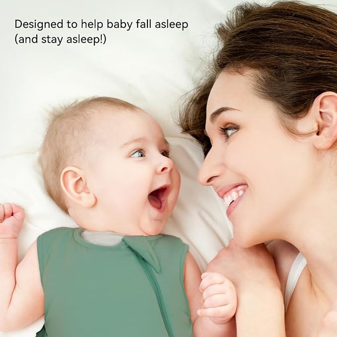 Unisex Rayon Bamboo Baby Sleep Sack TOG 1.0, Toddler Sleeping Sack 0-6 Months, 2-Way Zipper YKK