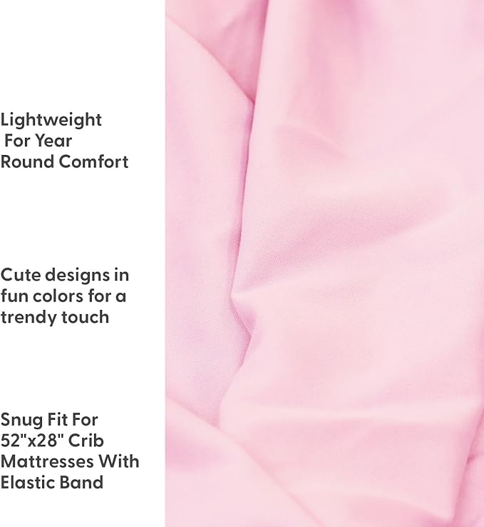The Peanutshell 4-Pack Fitted Crib Sheet Set - Super Soft & Breathable Baby Girl Crib Sheets, Nursery Decor, Fit for Standard Mattress Cover- Butterfly