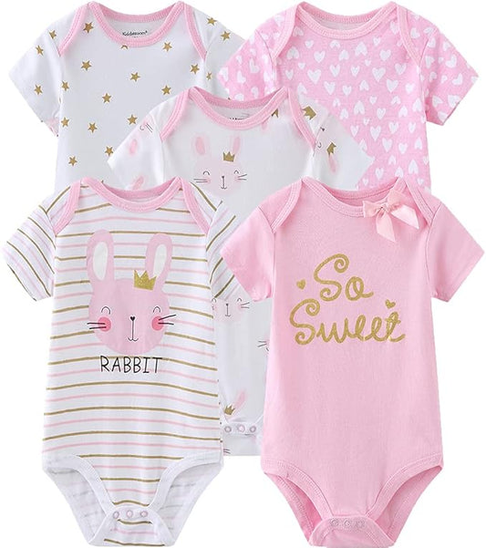 Kiddiezoom Unisex Baby Layette Essentials Giftset Clothing Set 19-Piece For Newborn Baby