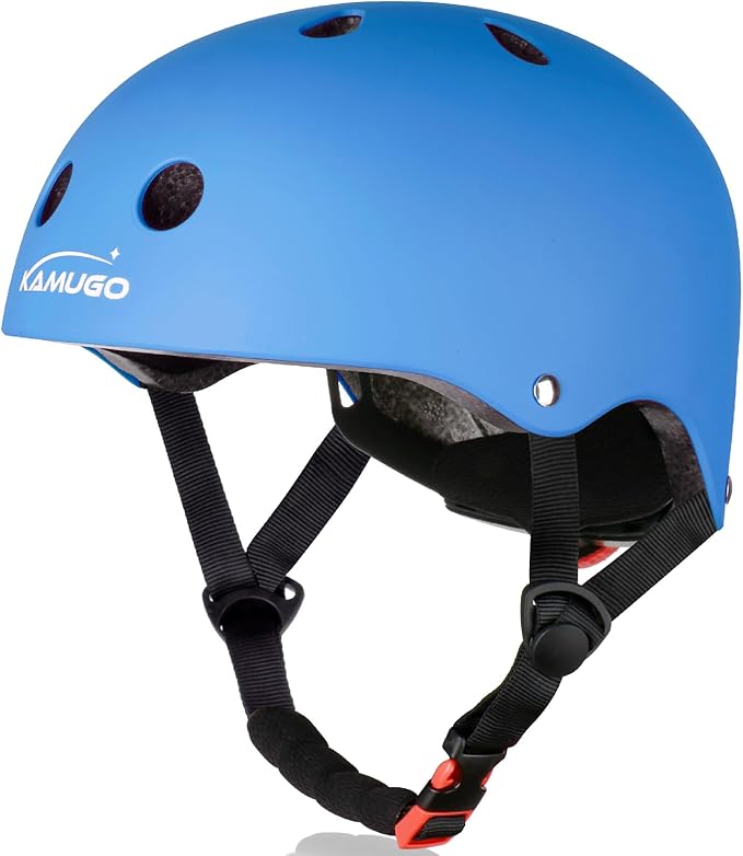 KAMUGO Kids Adjustable Helmet, Suitable for Toddler Kids Ages 2-14 Boys Girls, Multi-Sport Safety Cycling Skating Scooter Helmet