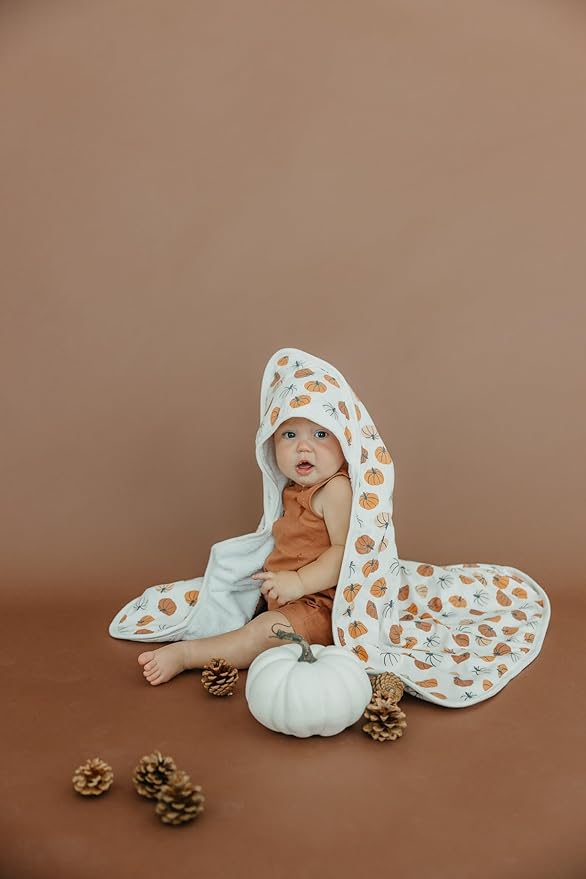 Copper Pearl Hooded Bath Towels Premium Knit/Terry Cloth Baby Towels with Hood, Pockets, and Cool Designs - Great to Gift and Make Bath Time Fun - Baby Bath Towel, Karver