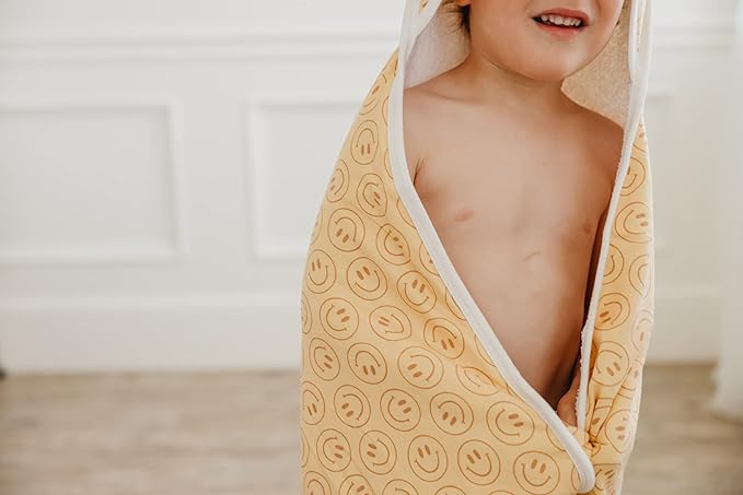 Copper Pearl Hooded Bath Towels Premium Knit/Terry Cloth Baby Towels with Hood, Pockets, and Cool Designs - Great to Gift and Make Bath Time Fun - Baby Bath Towel, Vance