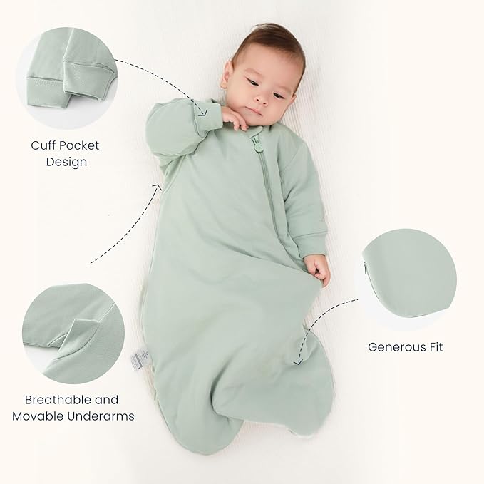 Unisex Sleeping Bag for Babies and Toddlers 3.5 Tog Sleep Sack, Baby Sleep Sack, One piece with sleeves, Gifts for Baby