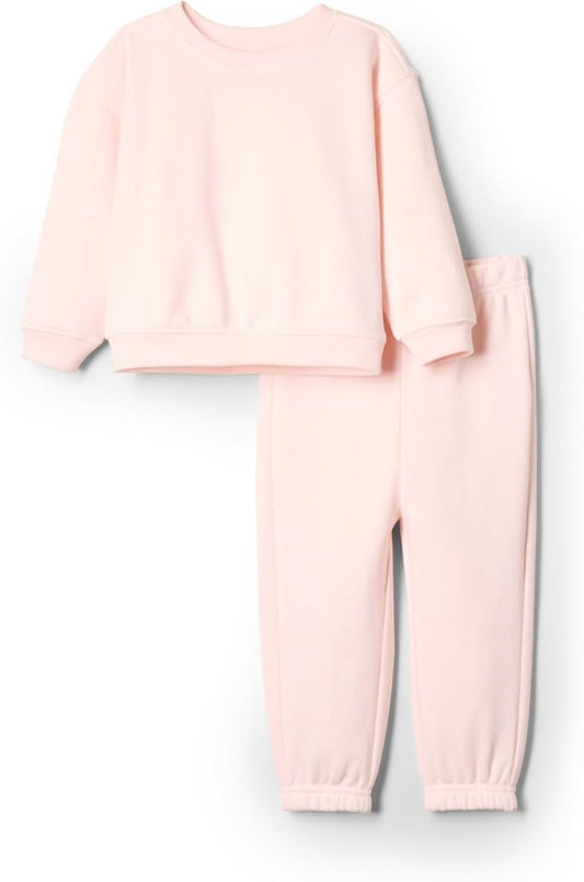 Amazon Essentials x Sofia Grainge Toddlers and Baby Boys' Sweatshirt and Sweatpant Set