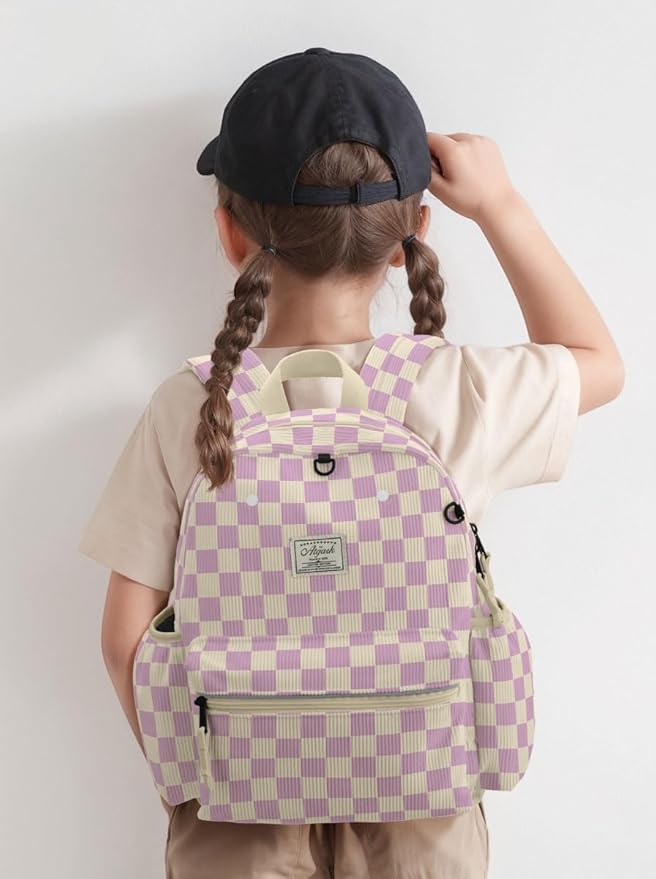 Corduroy Toddler Backpack for Girls 2-5: Preschool Backpack for Girls