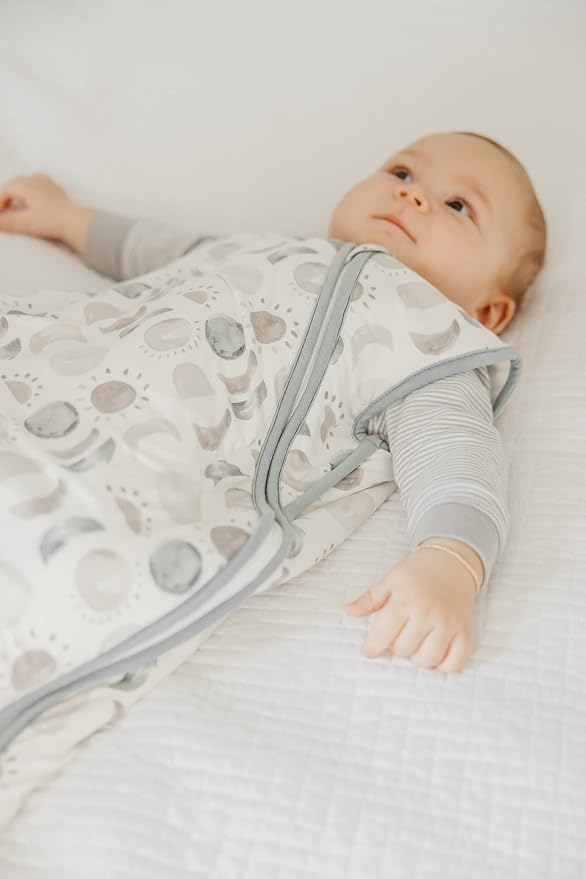 Copper Pearl Sleep Sack: Warm and Cozy Baby Bag in a Variety of Trendy Designs, Safe Alternative to Blankets, Sleeveless Baby Sleep Sack Swaddle Sizes Newborn to 24 Months - Eclipse