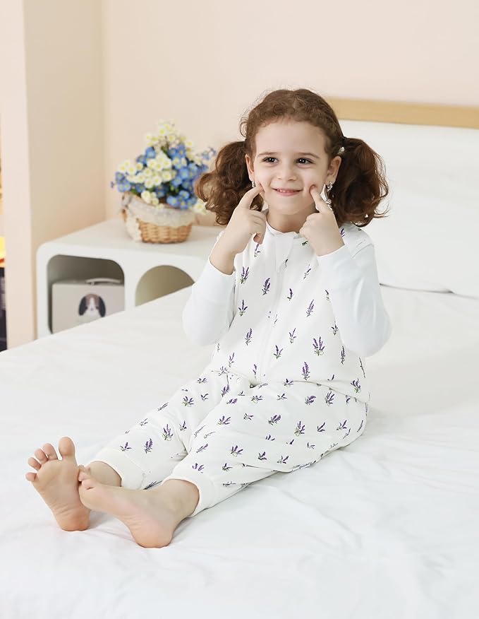 Baby Sleeping Bag Walker Sleep Sack with Feet 1.0 TOG Wearable Blanket Sleeveless Toddlers Winter 6Months-4T