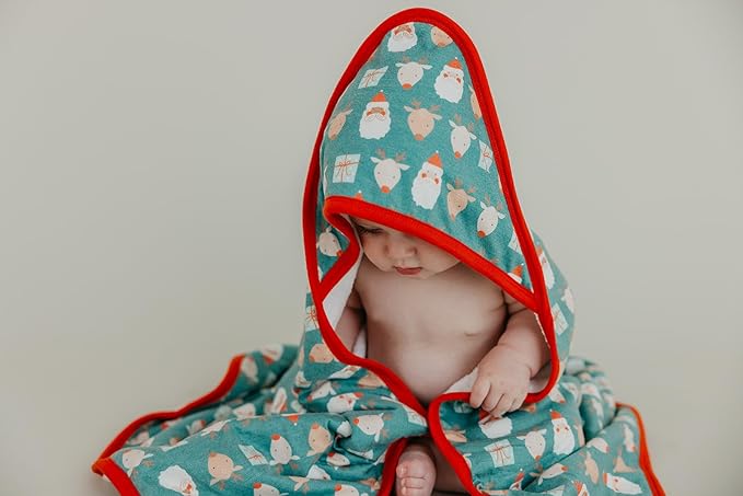 Copper Pearl Hooded Bath Towels Premium Knit/Terry Cloth Baby Towels with Hood, Pockets, and Cool Designs - Great to Gift and Make Bath Time Fun - Baby Bath Towel, Prancer