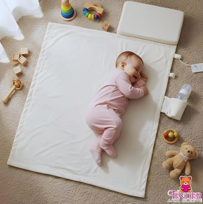 Multipurpose Baby Blanket for Newborns to Toddlers (0–5 Years) | Burp Cloth, Nursing Pillow, Mat, Travel Playmat & Stroller Blanket | Ultra-Soft, Machine Washable