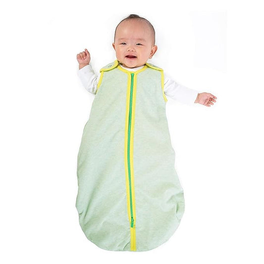 Baby Deedee Wearable Blanket Baby and Toddler Sleeping Sack, Baby Sleeping Bag, Sleep Nest Lite, Lemon Mint, Medium (6-18 Months)