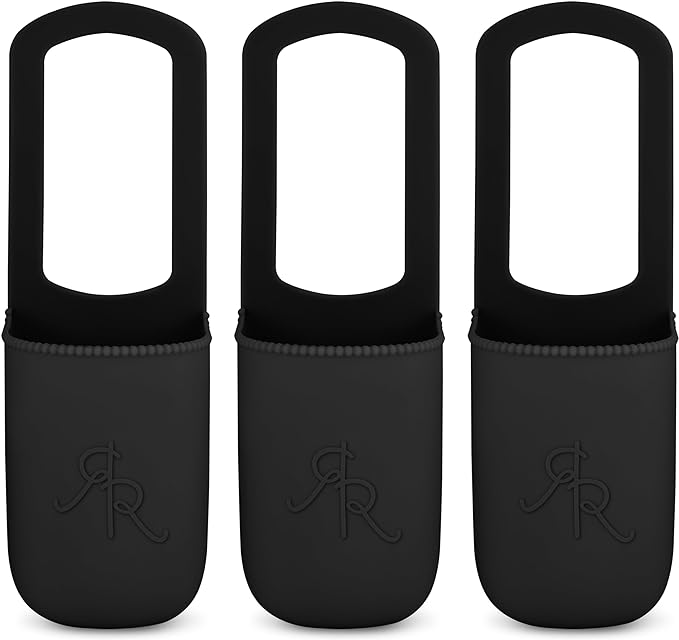 Ryan & Rose Cutie Holder Universal Stroller Cup Holder (Black (3 Pack))