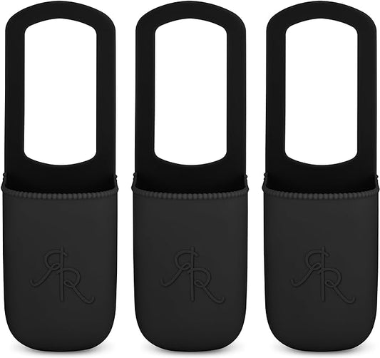 Ryan & Rose Cutie Holder Universal Stroller Cup Holder (Black (3 Pack))