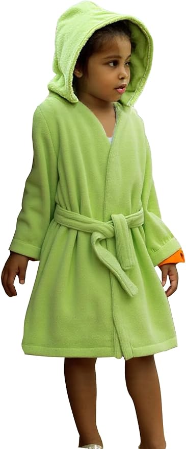 Kids Boys Girls Bath Robe Toddler Cotton Towel Animal Baby Dinosaur Hooded Bathrobe