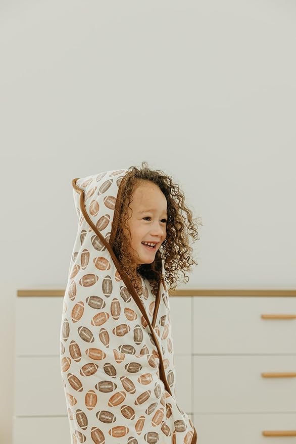 Copper Pearl Hooded Bath Towels Premium Knit/Terry Cloth Baby Towels with Hood, Pockets, and Cool Designs - Great to Gift and Make Bath Time Fun - Baby Bath Towel, Blitz