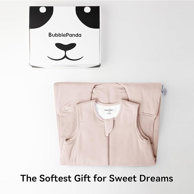 BubblePanda Rayon Made from Bamboo Toddler Sleep Sack with Feet 24-36 Months 0.5 Tog Ultra Soft Toddler Sleeping Sack 2t-3t Baby Sleep Bag Walker Wearable Blanket with Legs 2-Way Zipper Lightweight