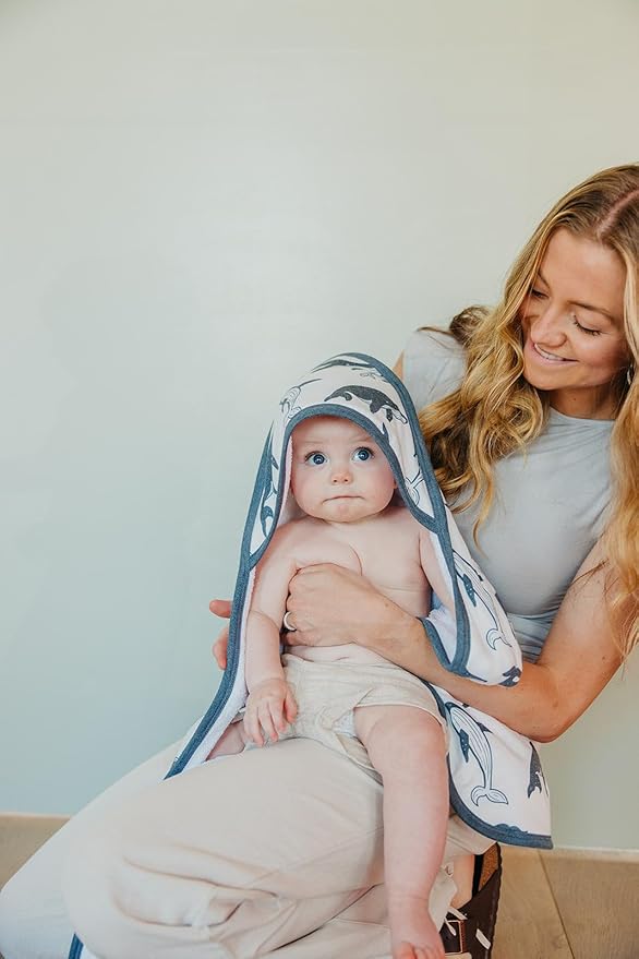 Copper Pearl Premium Knit Hooded Bath Towel Cove