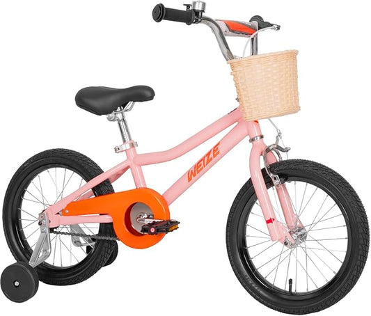 WEIZE Kids Bike, 16 20 Inch Children Bicycle for Boys & Girls Ages 4-12 Years Old, Rider Height 41-62 Inch, Adjustable Seat & Handlebars, Coaster Brake, Multiple Color Options
