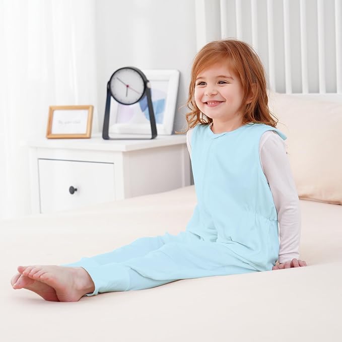 Toddler Sleep Sack with Feet, 0.5 TOG Baby Sleeping Bag with Legs Walker Sleep Sack for Babies 12-24M 2T-3T