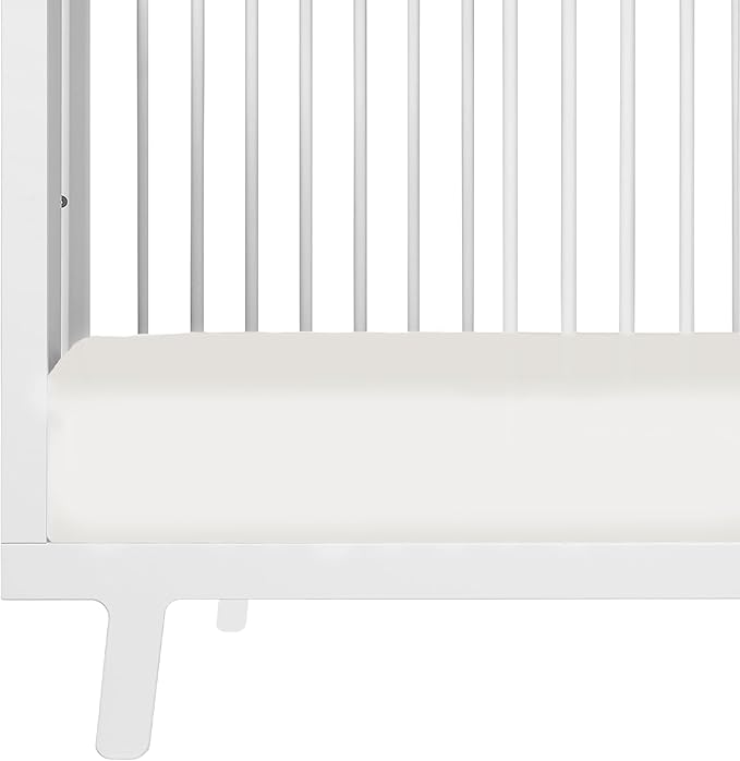 Makemake Organics GOTS Certified Organic Cotton Fitted Crib Sheet Soft Breathable (28"x52", Ivory)