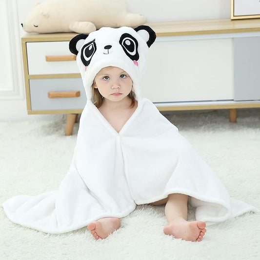 Wearable Blanket Hoodie for Kids Toddlers Hooded Towels Soft Cozy Wearable Throw Blanket Hoodie for Boys Girls