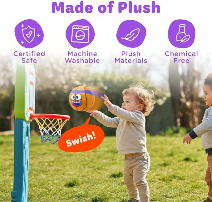 Move2Play, Hilariously Interactive Toy with Music & Sound Effects for Boy & Girl | Ball for Toddler & Baby | 6, 12, 18+ Months | 1, 2, 3+ Year Old
