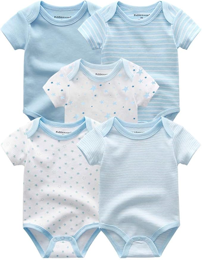 Kiddiezoom Unisex Baby Layette Essentials Giftset Clothing Set 19-Piece For Newborn Baby